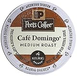 Peet's Coffee Cafe Domingo Medium Roast Single Cup Coffee for Keurig K-Cup Brewers 40 count