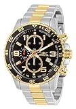 Invicta Men's 14876 Specialty Chronograph 18k Gold Ion-Plated and Stainless Steel Watch