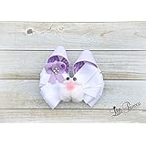Bunny Hairbow, Rabbit Hairbow,Easter Hairbow