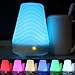 Upgraded Aromatherapy Essential Oil Diffuser Portable Ultrasonic Diffusers Cool Mist Humidifier with 7 Colors LED Lights and Waterless Auto Shut-Off for Home Office Bedroom Room