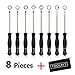 Austor 8 Pcs Carburetor Adjustment Tool with Bag for 2 Cycle Carb Engine Included 21 Teeth Splined/ 7-Teeth Splined/ Single D/ Small Head Single D/ Double D/ Pac Man/ Small Head Pac Man/Hexagon