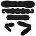 TecUnite 80 Pieces Hair Styling Accessories Kit Ponytail Holder Hair Bob Pins Bun Maker Hair Braid Tools for Women Hairs DIY