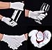 White Soft Cotton Gloves,Large Size for Work/Lining Glove,Coin Jewelry Silver Inspection Gloves(6 Pairs)