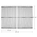 Hongso 17 1/4" SUS304 Stainless Grill Grate Replacement for Old Weber Spirit E-310 S-310 E-320 S-320, Genesis Silver Platinum & Gold B/C, Grill Grids 7527 7526 7525 9930 2-Pack(SCI930)