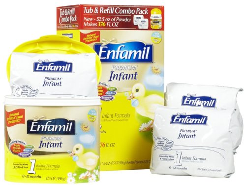 Enfamil PREMIUM Infant Formula Tub & Refill Combo Pack - 52.5 oz
