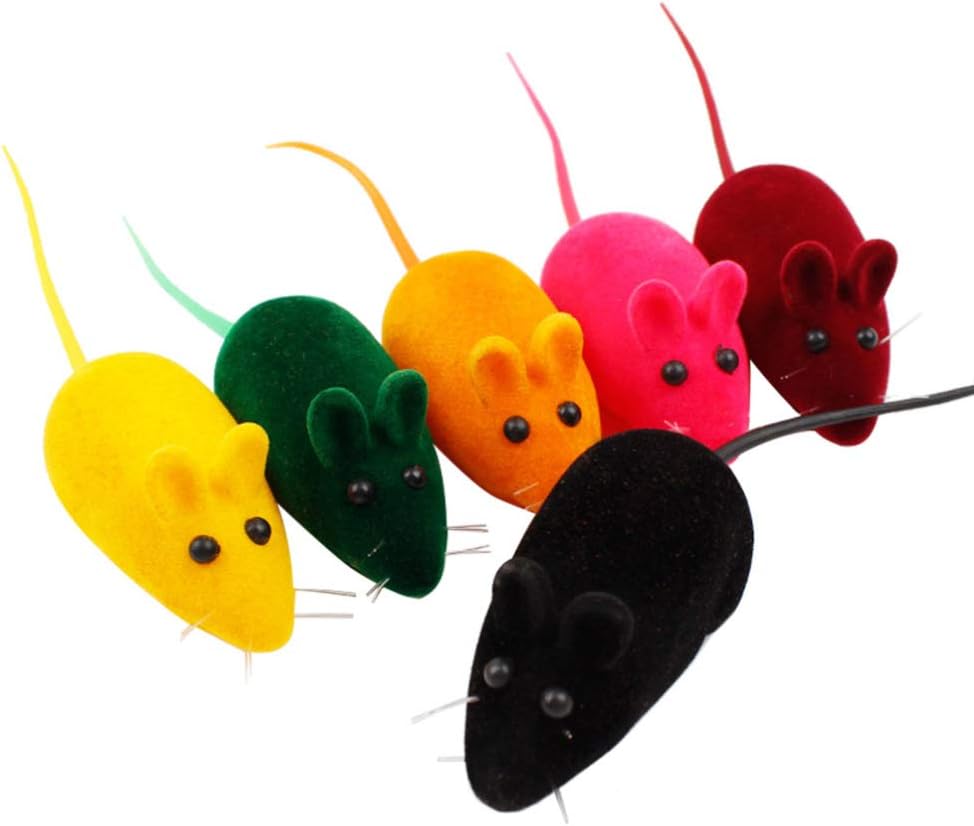 Pet Cat Soft Mouse Toy Interactive Toy Kitten Toys Noise Lovely Rat