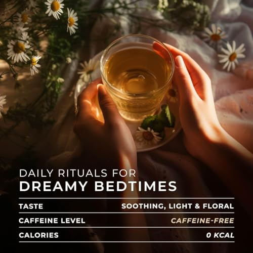 GYA TEA CO NIGHT CALM HERBAL TEA POD (16 CT) – DECAF CALMING TEA WITH CHAMOMILE, PEPPERMINT, LEMONGRASS FOR NIGHT TIME’ REST OF RELAXING & SOOTHING
