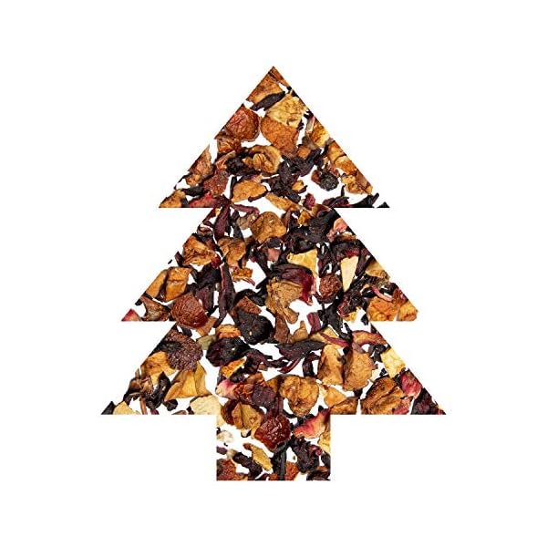 TEALAVIE - 6er Set Wintertee | Winter Mix 2 | 60g FrÃ¼chtetee und Rooibostee lose in edlen Herz-Teedosen | Xmas Weihnachtstee - loser Tee in fÃ¼r Teeliebhaber | ideal fÃ¼r DankeschÃ¶n Geschenke – Bild 7