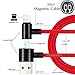Magnetic Lightning Cable,Dreamvasion Magnetic [90 Degree Right-angled] Double Sided 2 in 1 Lightning + Micro USB Sync & Charge Cable Charging Cord for iPhone 7 7 Plus/8 8 Plus/iPhone X, Android Phones