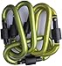 Carabiner Clip 5 Aluminum D-Ring Carabiners Screw Locking Keychain Strong Light