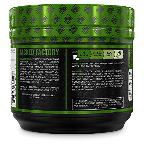 Green Surge Green Superfood Powder Supplement Keto Friendly Greens