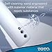 TOTO SW2034#12 C100 Electronic Bidet Toilet Cleansing Water, Heated Seat, Deodorizer, Warm Air Dryer, and PREMIST, Elongated, Sedona Beige
