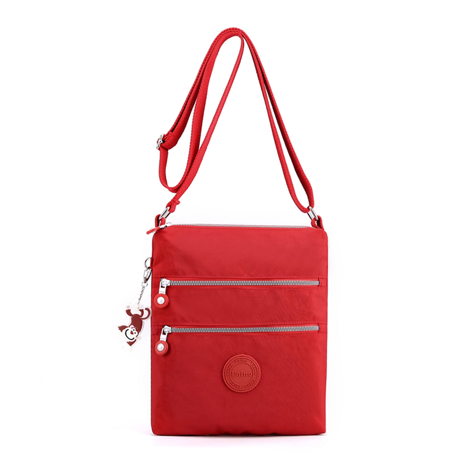 Foino Women Messenger Bag Casual Shoulder Bag Fashion Cross Body Bag for Travel Satchel Sport Girls Side Pack