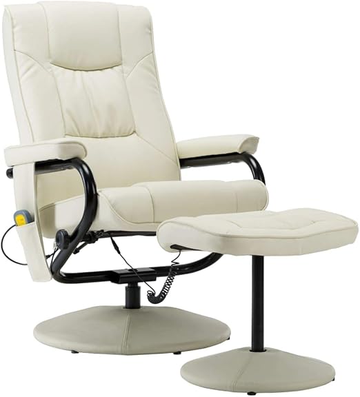 VidaXL Massagesessel Elektrisch – Relaxsessel Mit Vibrationsfunktion & Liegeposition