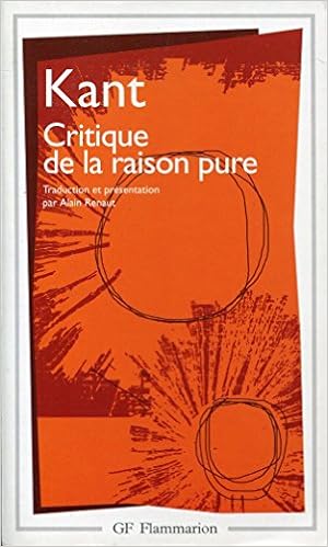 Amazon Fr Critique De La Raison Pure Traduction Presentation Notes Et Chronologie Par Alain Renaut Index Analytique Par Patrick Savidan Emmanuel Kant Livres