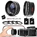 PRO 58mm Lens Attachment for all 58mm Lenses (3) Tele & Wide Angle Set)