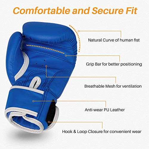 Liberlupus Kids Boxing Gloves for Boys and Girls, Boxing Gloves for