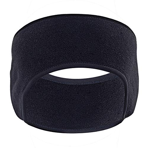 Enthur Ear Warmer Headband, Fleece Winter Headband Sports Headband for Daily Wear, Outdoor Use, Sports, Running, Skiing 3 Pieces