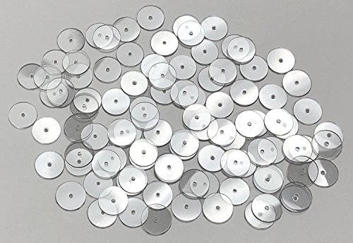 Plastic Nylon Discs for Earring Backs - 100 pcs