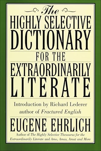 Dictionary of Fine Distinctions: Nuances, Niceties, and Subtle