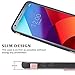 TechVibe LG V30 Case, Slim Drop Protection Cover, Ring Grip Holder Stand, For LG V30 (2017) - Rose Gold