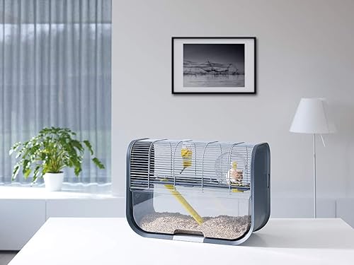 Savic Geneva Modern Hamster Cage Grey in Saudi Arabia Whizz Pet