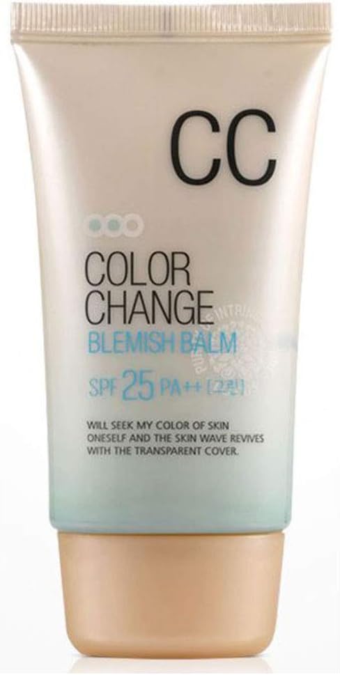 [WELCOS] Color Change Blemish Balm 50ml/1.69fl.oz BB CC Cream Skin Tone Adjustment Color Capsule Base Makeup
