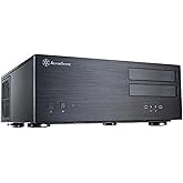 SilverStone Technology Home Theater Computer Case with Aluminum Front Panel for E-ATX/ATX/Micro-ATX Motherboards GD08B