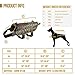 OneTigris Tactical Dog Training Vest Harness with Mesh Padding and Two Handles (Tan, XL / 54cm)