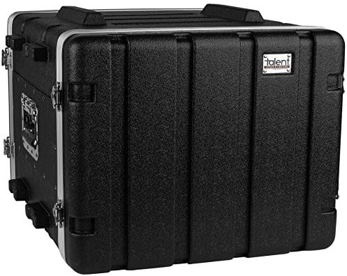 Talent RC8U19 ABS Rack Case 8U 19" Depth
