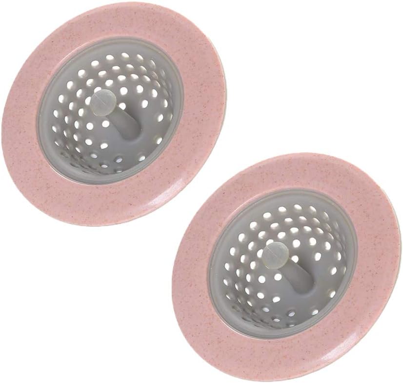 JWShang 2Pcs Plastic Kitchen Sink Strainer，Sink Drain