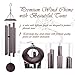 Agirlgle 44 inch Wind Chimes- Tuned Large Garden Outdoor Windchimes for Patio and Terrace - Best Metal Musical Windchime Outdoor and Home Decoration