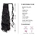 Stamped Glorious 24 Inch Long Ponytail Extensions, Natural Black, Size 24 Inch