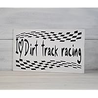Racing Sign, Racing Decor, Dirt Track Racing Sign, Nascar Gift, Racing Gift, Wood Sign, Gift for Race Fan, Race Track, Dirt Track racing