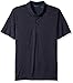 Perry Ellis Men's Two Button Texture Stripe Polo