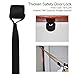 DONGJI Resistance Band Set with Door Anchor, Ankle Strap for Fitness and Exercise(5 Colors)