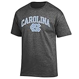 Elite Fan Shop North Carolina Tar Heels Tshirt Varsity Charcoal - L