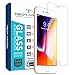 Tech Armor Apple iPhone 6, 6s, iPhone 7, iPhone 8 Ballistic Glass Screen Protector, Premium Tempered Glass with 99.99% HD Clarity and 3D Touch Accuracy, Clear [1-Pack] primary