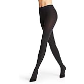 FALKE Women's Warm Deluxe Tights, Opaque 80 Denier, Stockings for Women, Black (Black 3009), L, 1 Pair