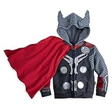 Sopher® Kids Idol Superhero Series Marvel's The Avengers Cotton Full Zip Hoodie