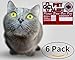 SpySpot 6 Pack Pet Alert Sticker, 4