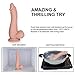 Utimi 8.3 Inches Silicone Realistic Dildo with Suction Base
