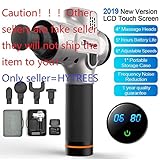 Muscle Massage Gun- Powerful Handheld Deep Tissue Muscle Massager- Percussion Massager for Trigger Points and Muscle Release for High Performance Athletes