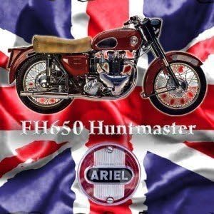 Ariel FH650 Huntmaster Motorcycle Acrylic Drinks Coaster