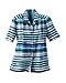 Donnkenny Printed Campshirt, Blue Stripe, 3X