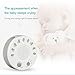 White Noise Machine, GAKOV GAGH-003 Soothing Sleep Therapy Sound Spa Relaxation Machine with 9 Nature Sound Auto-Off Timer for Baby, Light Sleepers and Mediators,Traveler
