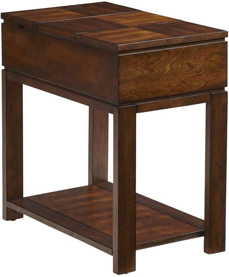 Progressive Möbel chairsides II Dark Birke chairside Tisch: Amazon.de