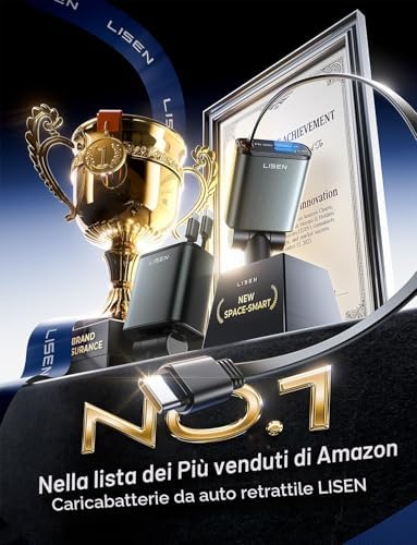 Caricatore Auto USB C 57 W [2025 Super Mini] Accendisigari USB C [75% Più Piccolo] Ricarica Rapido Caricabatterie, Regali per Lui fit iPhone 16 15 14 13 12 Pro Max iPad Galaxy S25 S24 Ultra