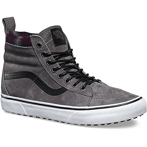 Vans V00xh4jtg Unisex Sk8 Hi Mte Skate Shoes Pewter Plaid