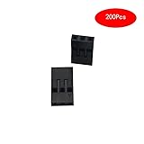 Raogoodcx 200pcs 2.54mm 1x3p Dupont Connector